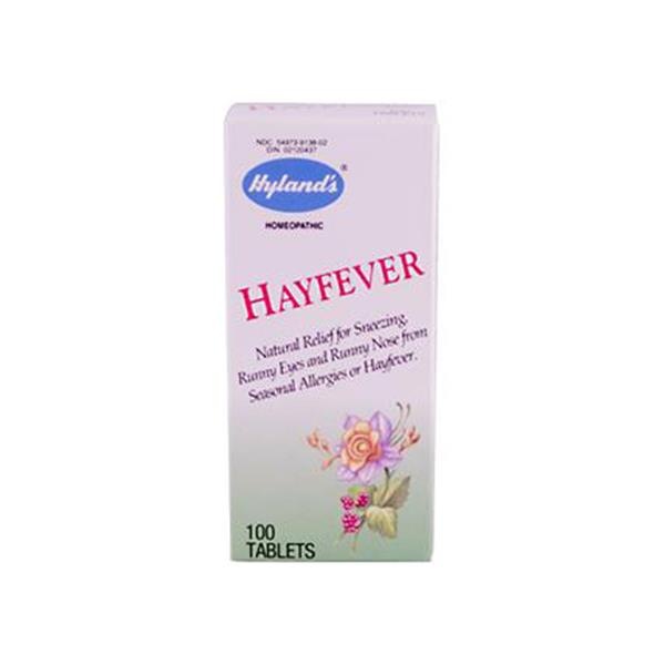 slide 1 of 1, Hyland's Hayfever Tablets, 100 ct