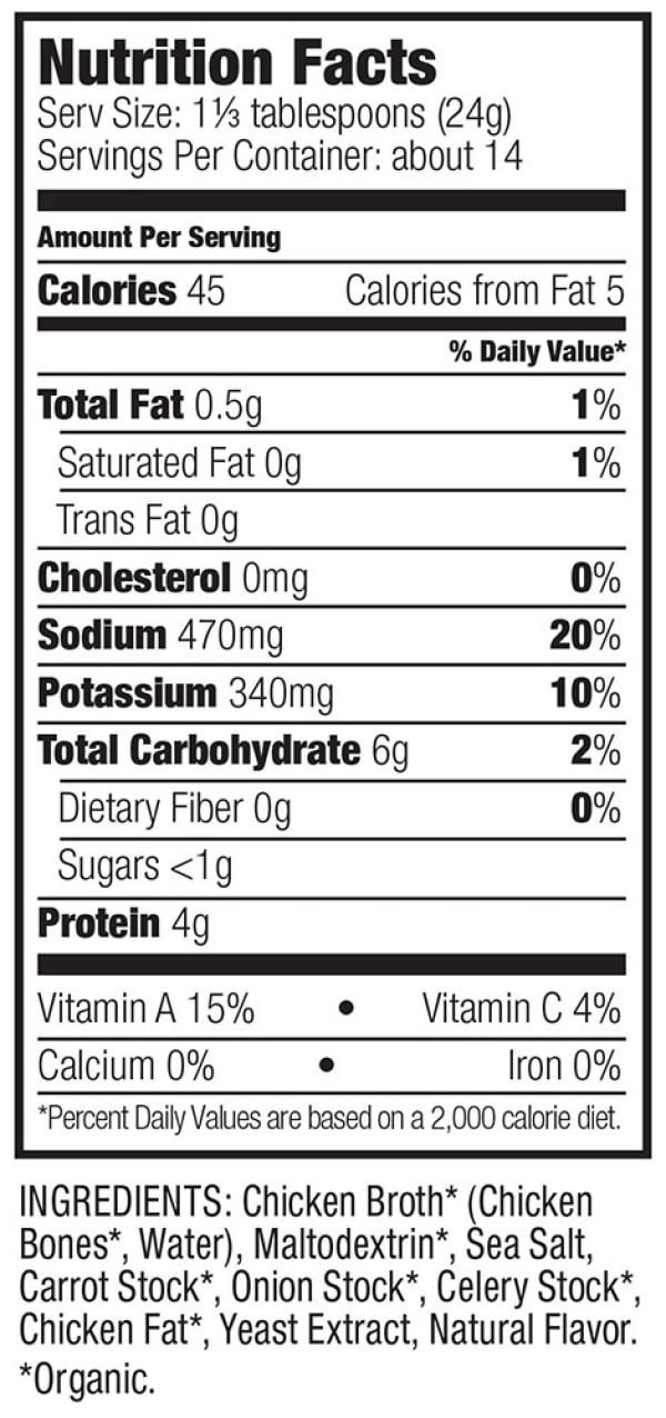 slide 4 of 5, Kitchen Accomplice Organic Chicken Bone Broth, 12 oz