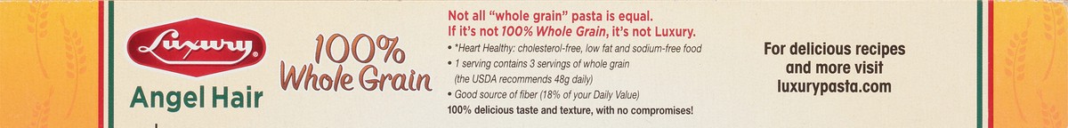 slide 9 of 14, Luxury 100% Whole Grain Angel Hair 13.25 oz, 13.25 oz