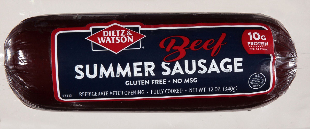 slide 8 of 9, Dietz & Watson Beef Summer Sausage 12 oz, 12 oz