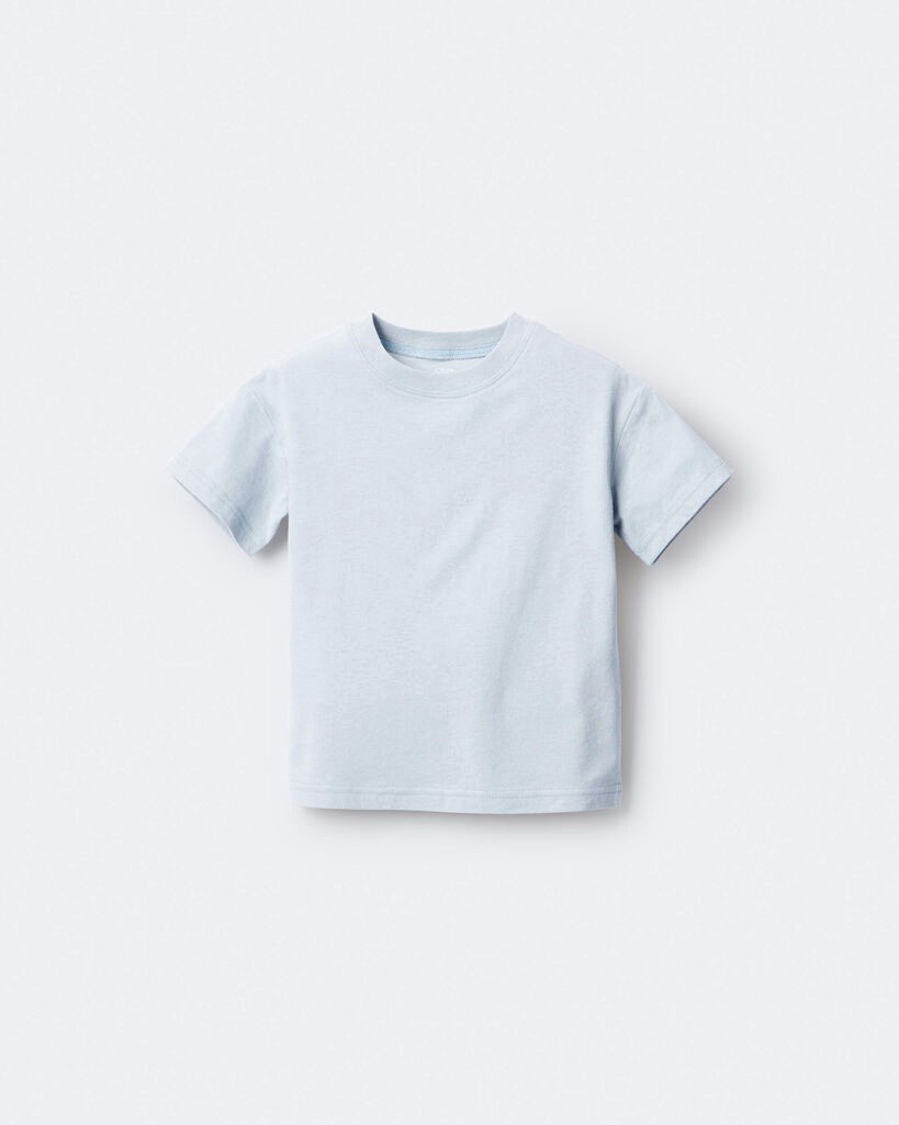 slide 3 of 6, Otteravenue Toddler Short-Sleeve Relaxed Tee - Light Blue Light Blue 3T, 1 ct