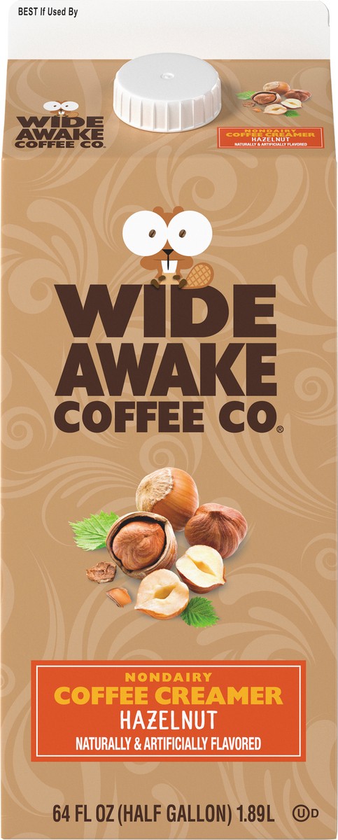 slide 6 of 15, Wide Awake Coffee Co. Non Dairy Hazelnut Coffee Creamer 64 fl oz, 64 fl oz