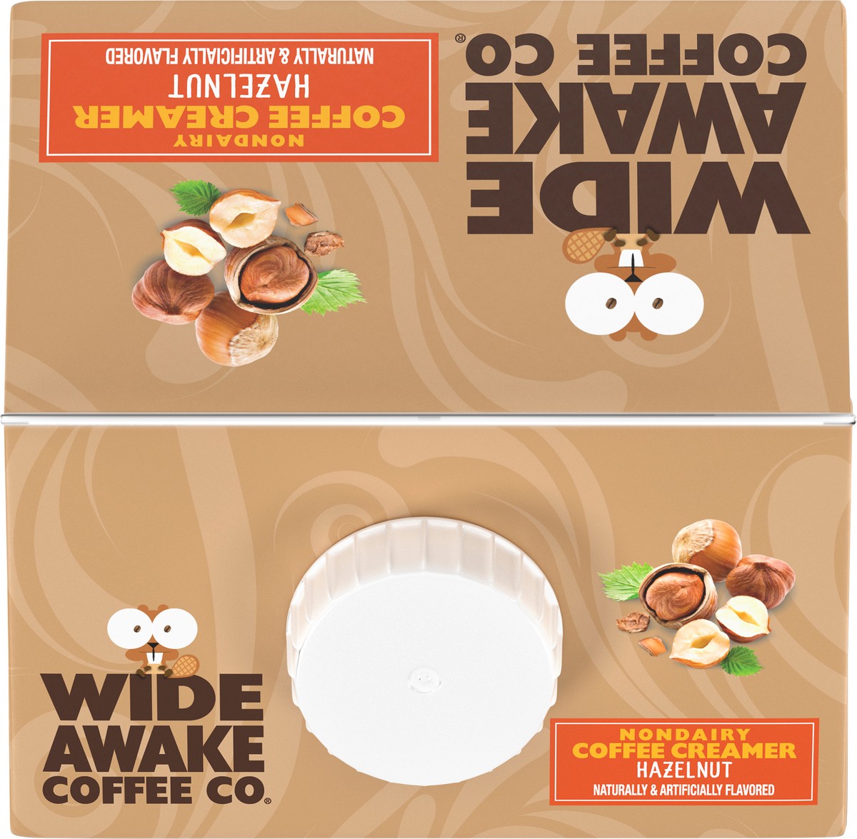 slide 10 of 15, Wide Awake Coffee Co. Non Dairy Hazelnut Coffee Creamer 64 fl oz, 64 fl oz