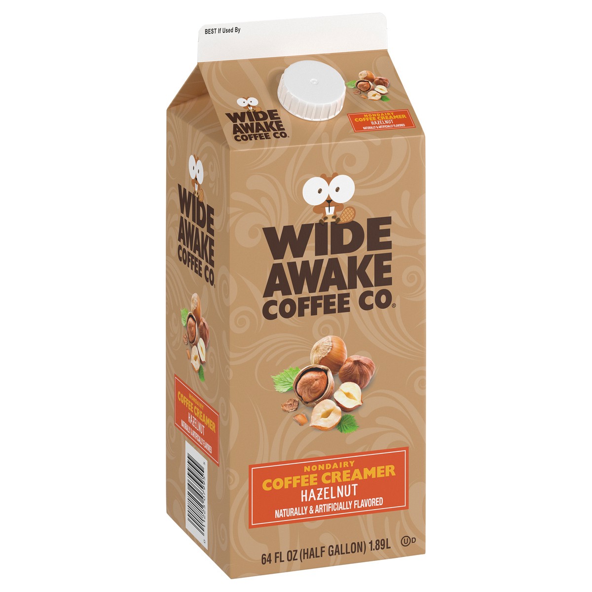 slide 12 of 15, Wide Awake Coffee Co. Non Dairy Hazelnut Coffee Creamer 64 fl oz, 64 fl oz