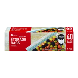 SE Grocers Resealable Storage Bags Gallon