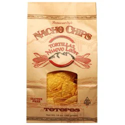 Tortillas Nuevo Leon Restaurant Style Nacho Chips 14 oz
