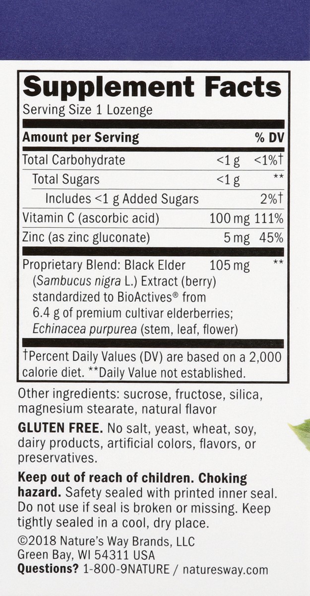 slide 7 of 7, Nature's Way Immune Lozenges 30 ea, 30 ct