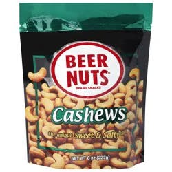 Beer Nuts Cashews 8 oz