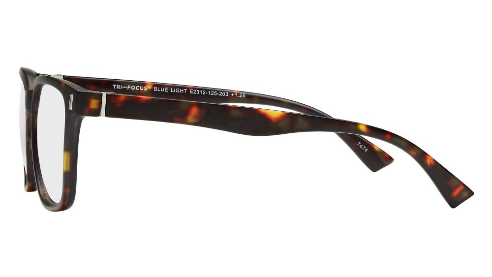 slide 3 of 3, Trifocus Blue Light Readers, Brussels, +2.00, 1 ct