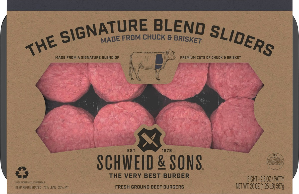 slide 6 of 9, Schweid & Sons Signature Sliders, 20 oz