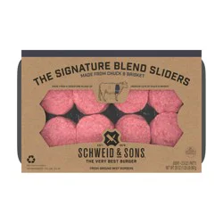Schweid & Sons The Signature Series Chuck Brisket Sliders