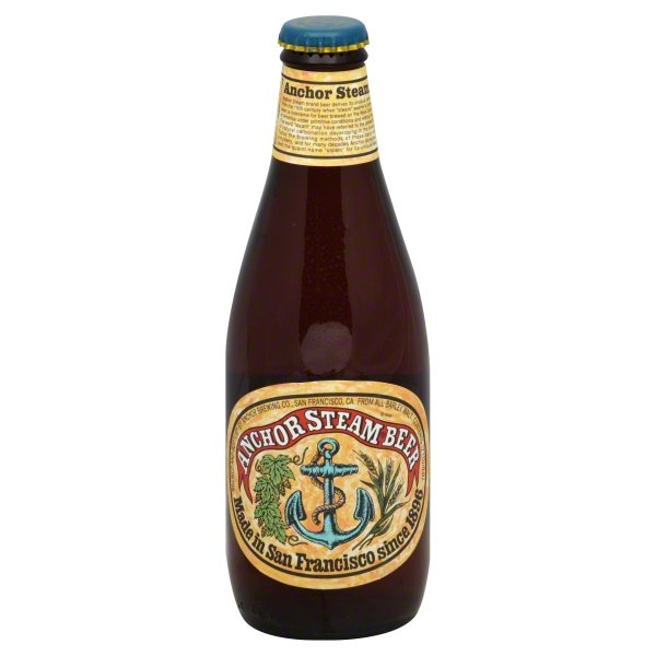 slide 1 of 6, Anchor Steam Beer Single Bottle, 12 oz