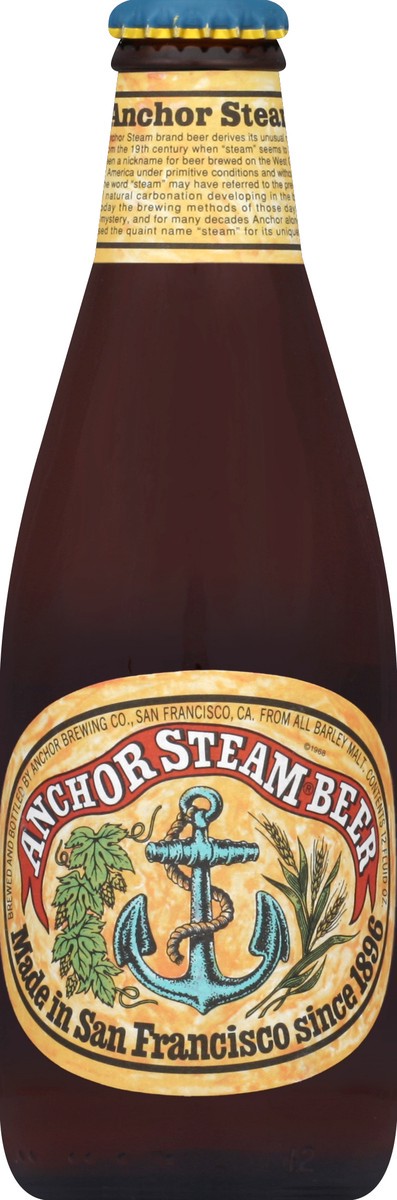 slide 5 of 6, Anchor Steam Beer Single Bottle, 12 oz