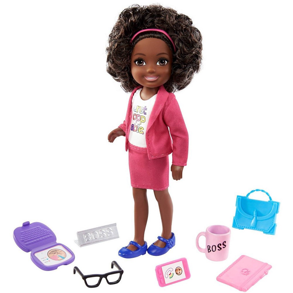 slide 5 of 6, Barbie ​Barbie Chelsea Can Be Boss Doll Playset, 1 ct