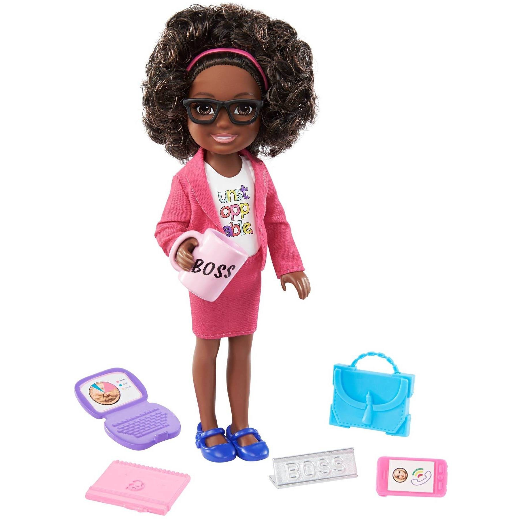 slide 1 of 6, Barbie ​Barbie Chelsea Can Be Boss Doll Playset, 1 ct