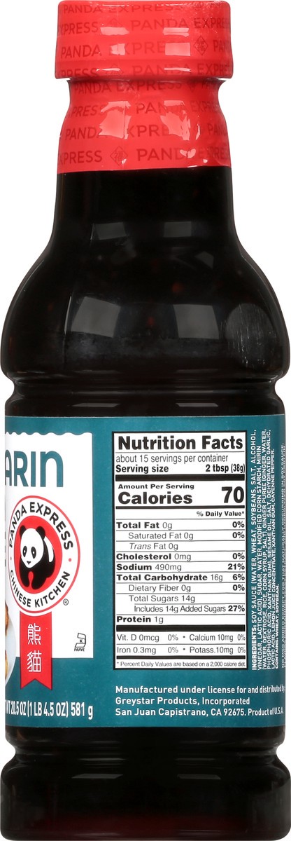 slide 8 of 9, Panda Express Mandarin Teriyaki Sauce 20.5 oz, 20.5 fl oz