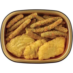 H-E-B Meal Simple Pub Style Cod with Parmesan Green Beans