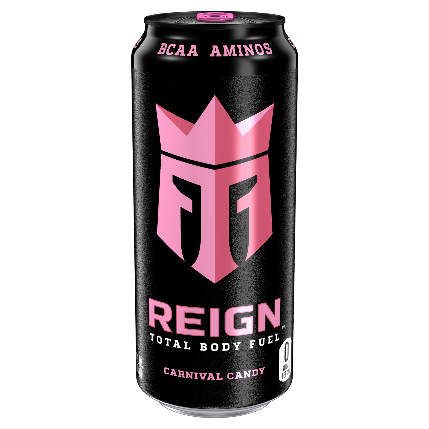 slide 1 of 7, Reign Blended with BCAAs, Natural Caffeine, CoQ10, and electrolytes, Reign™ Total Body Fuel is designed for your active lifestyle. Offering zero sugar, 10 calories, and zero artificial flavors & colors, Reign is the ultimate fitness-focused beverage to support your high-performance needs. REIGN™ Total Body Fuel provides multiple benefits to help you power through a tough workout. 300 mg of Natural Caffeine provides a pre-workout boost as well as a sustained release of energy throughout your workout. BCAAs may help muscles recover post workout. CoQ10 may increase power during exercise. B Vitamins may reduce fatigue., 16 oz