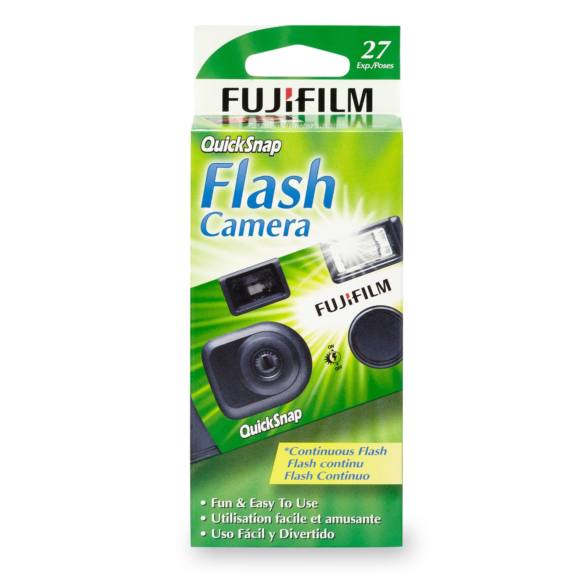 slide 1 of 1, Fujifilm Quick Flash Single Use Camera, 1 ct
