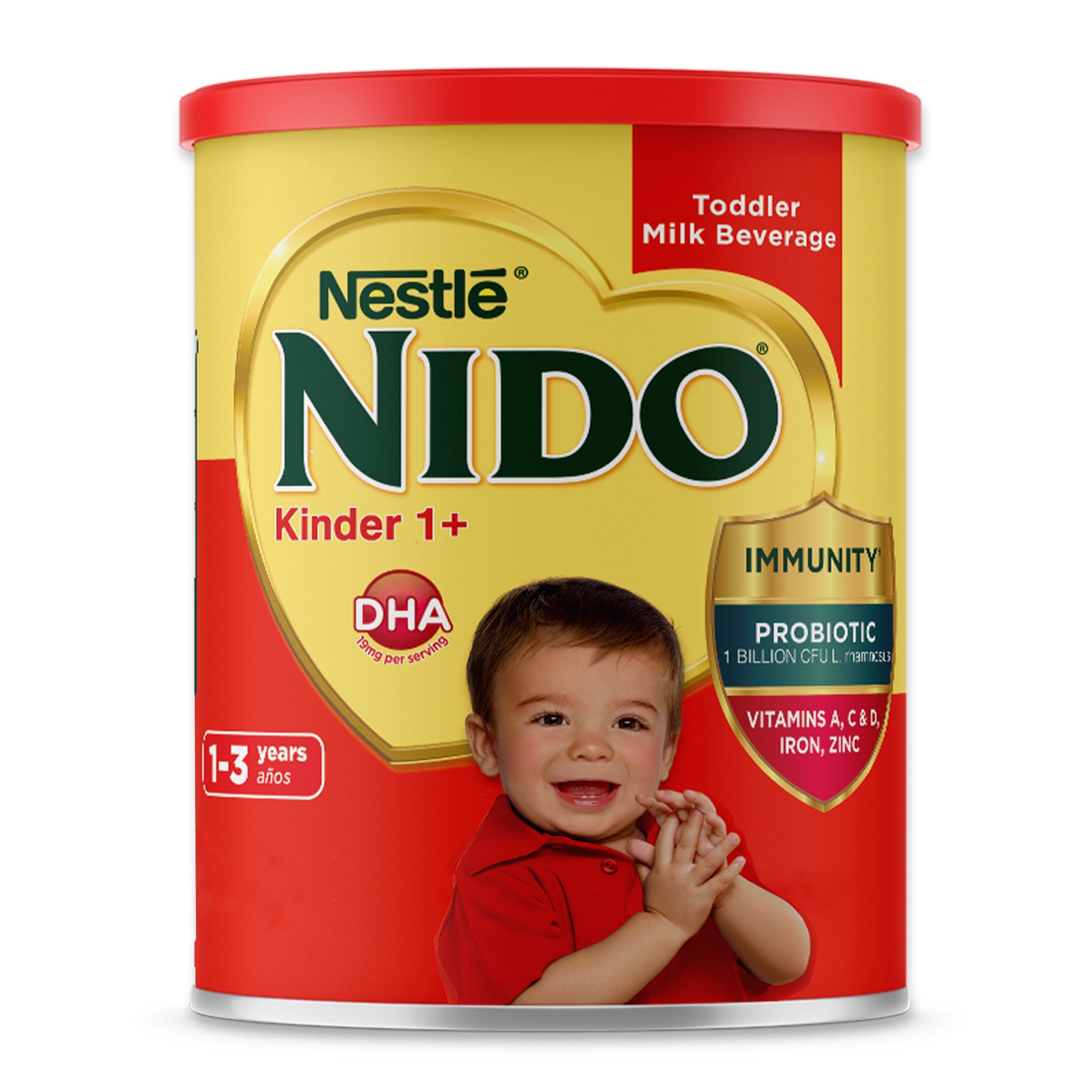 slide 1 of 9, Nido Nestle NIDO Kinder 1+ Toddler Powdered Milk Beverage - Canister - Shelf Stable Toddler Drink, 12.7 oz