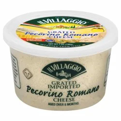 Il Villaggio Grated Pecorino Romano Cheese