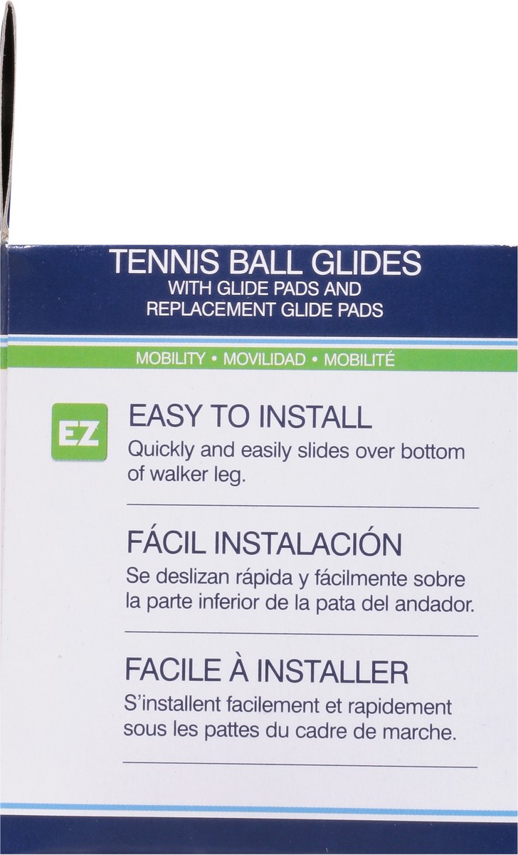 slide 6 of 9, Drive Mobility Tennis Ball Glides 1 ea, 1 ct