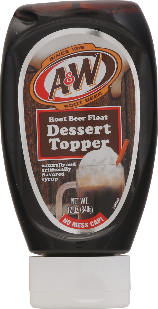slide 9 of 11, A&W Dessert Topper, Root Beer Float, 12 oz