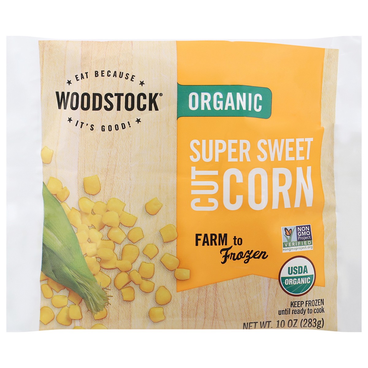 slide 6 of 14, Woodstock Cut Organic Super Sweet Corn 10 oz, 10 oz