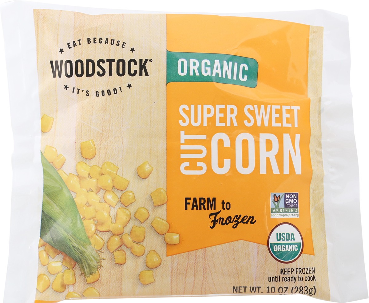 slide 14 of 14, Woodstock Cut Organic Super Sweet Corn 10 oz, 10 oz