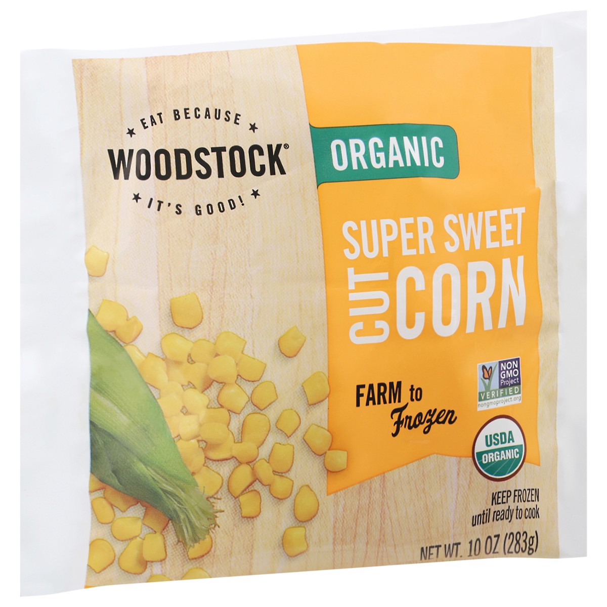 slide 9 of 14, Woodstock Cut Organic Super Sweet Corn 10 oz, 10 oz