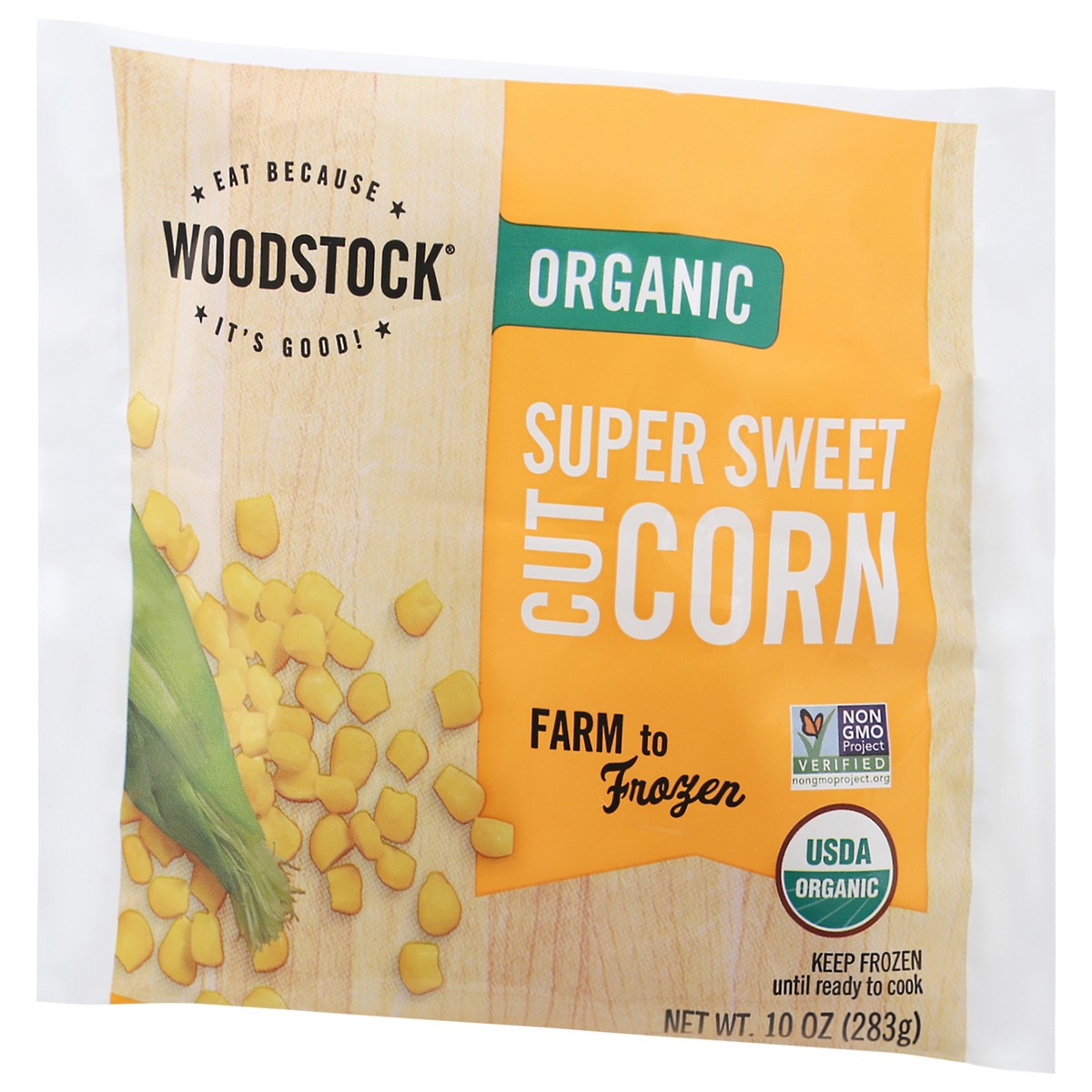 slide 12 of 14, Woodstock Cut Organic Super Sweet Corn 10 oz, 10 oz