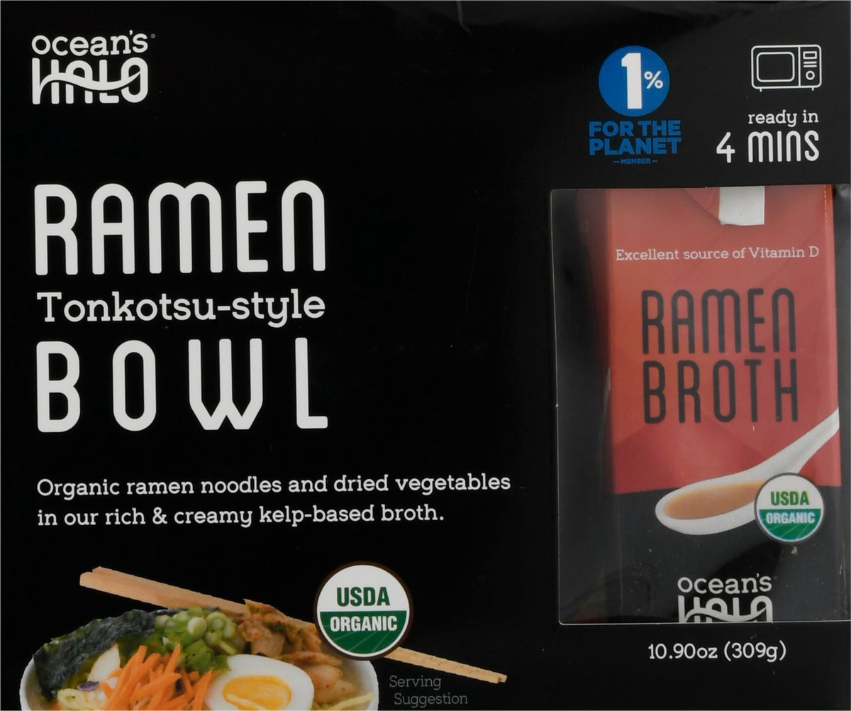 slide 13 of 13, Ocean's Halo Oceans Halo Ramen Noodle Bowl, 10.75 oz