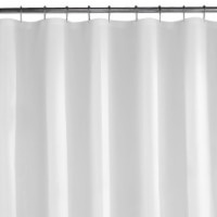 slide 1 of 1, Everyday Living Vinyl Shower Curtain Liner - Frost, 70 in x 72 in