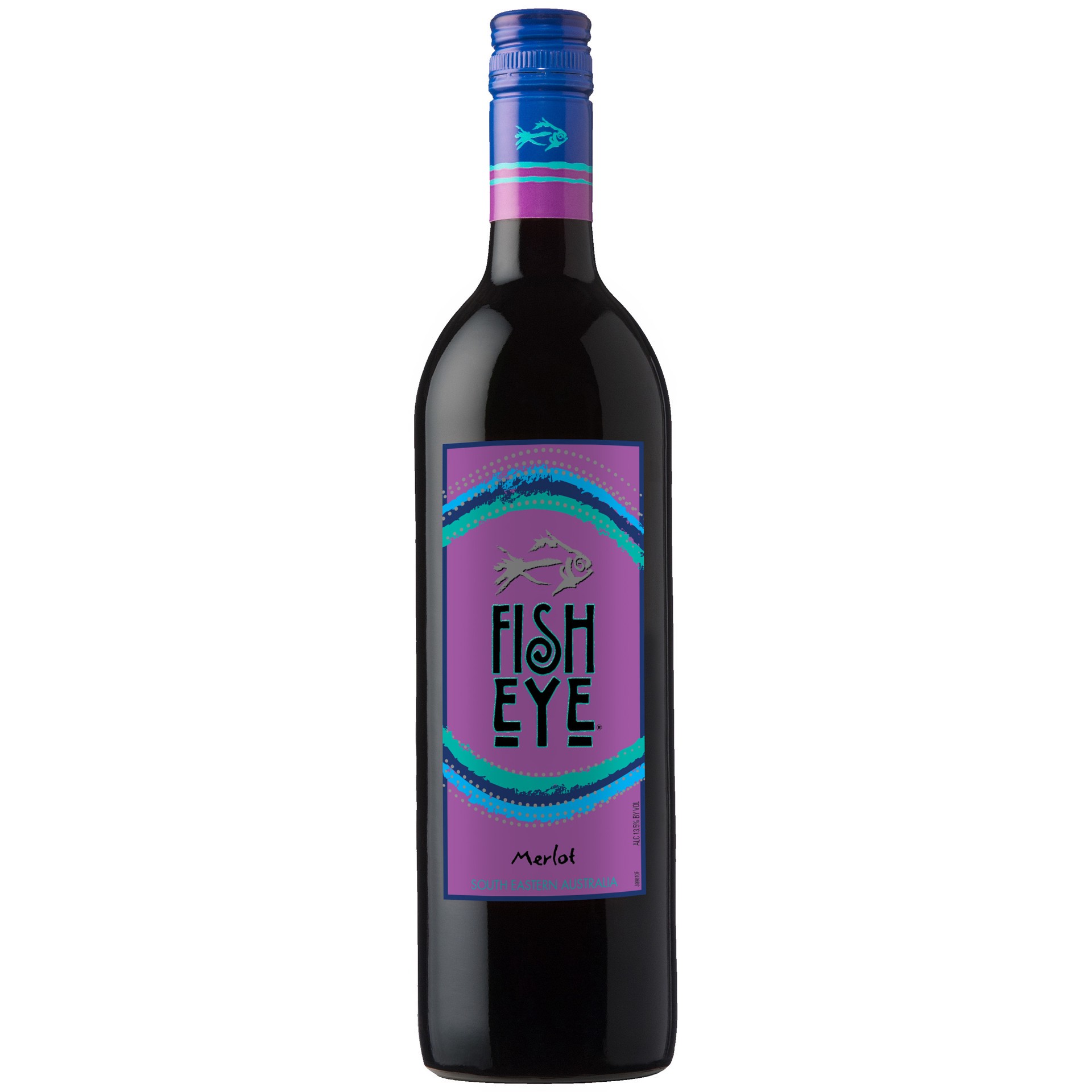 slide 1 of 2, Fish Eye Merlot, Red Wine, South Eastern Australia , 1 ct, 750ml Bottle, 750 ml