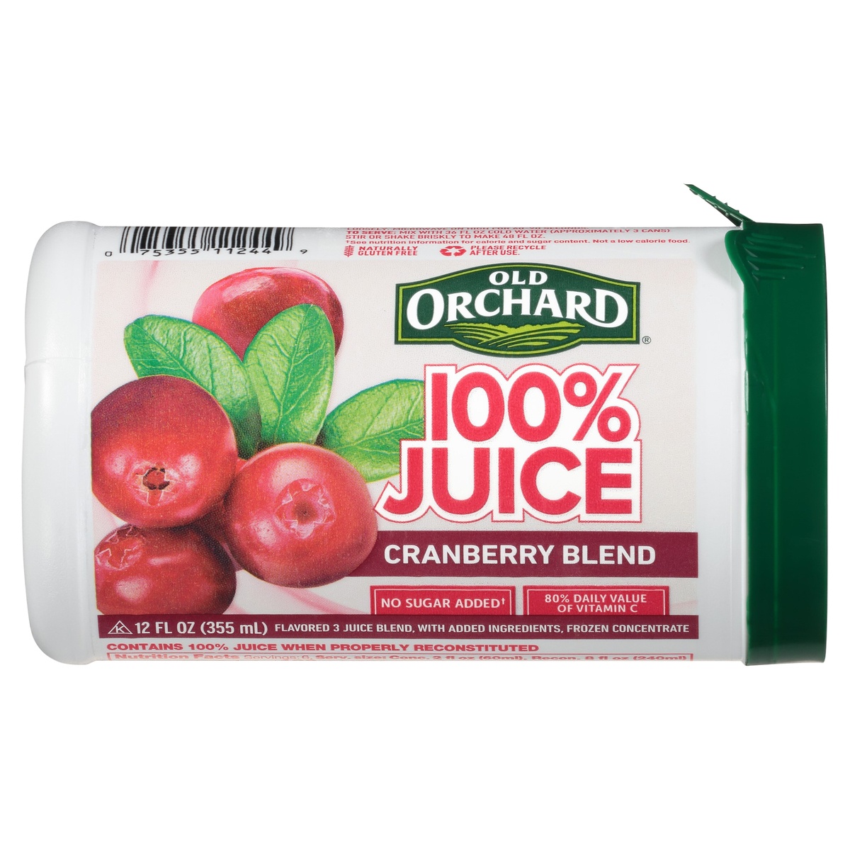 slide 1 of 1, Old Orchard 100% Juice Cranberry Blend Frozen Concentrate, 