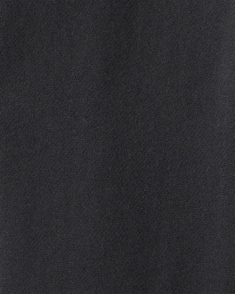 slide 3 of 3, Boys Cotton Joggers - Black Black 6, 1 ct