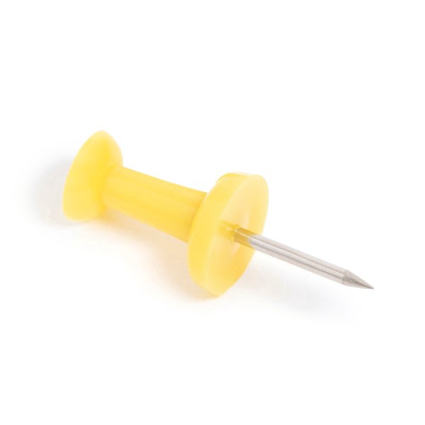 slide 3 of 4, U Brands® Standard Push Pins, Teacher, Set Of 150 Pins, 1 ct