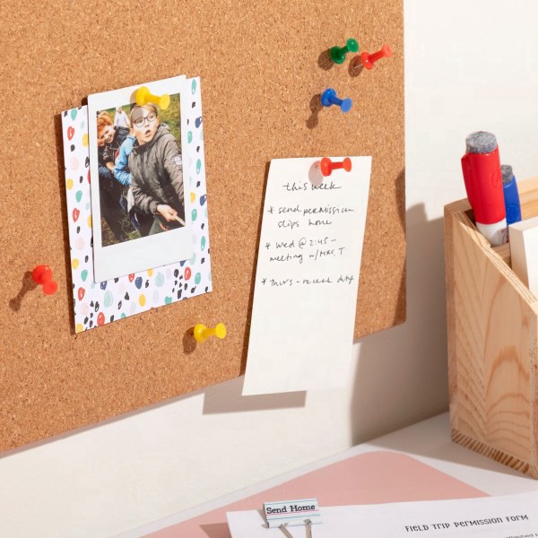 slide 2 of 4, U Brands® Standard Push Pins, Teacher, Set Of 150 Pins, 1 ct