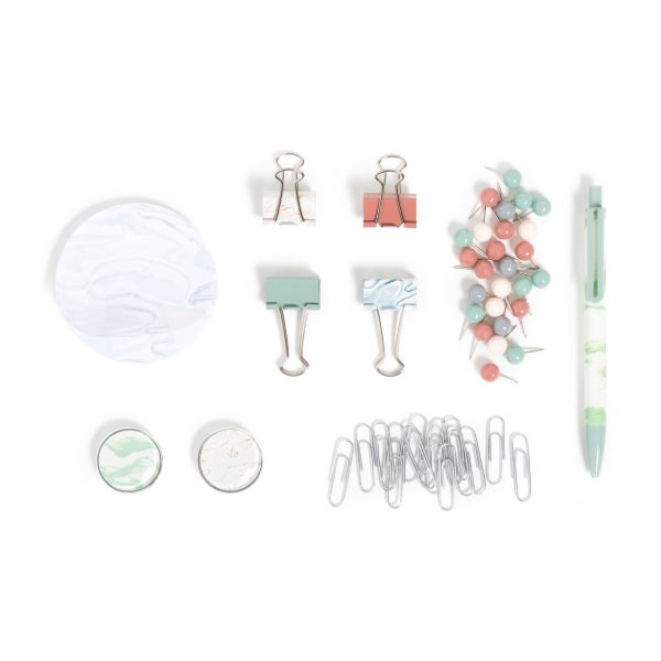 slide 2 of 4, U Brands® Novelty Stationery Kit, Set In Stone, Kit Of 80 Pieces, 1 ct