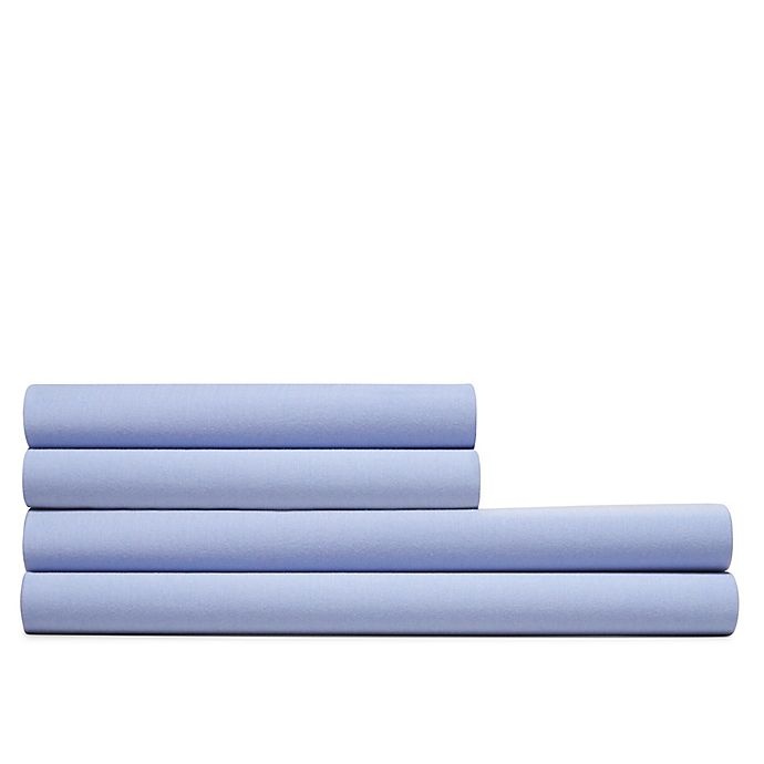 slide 1 of 1, Calvin Klein Modal Solid King Flat Sheet - Periwinkle, 1 ct