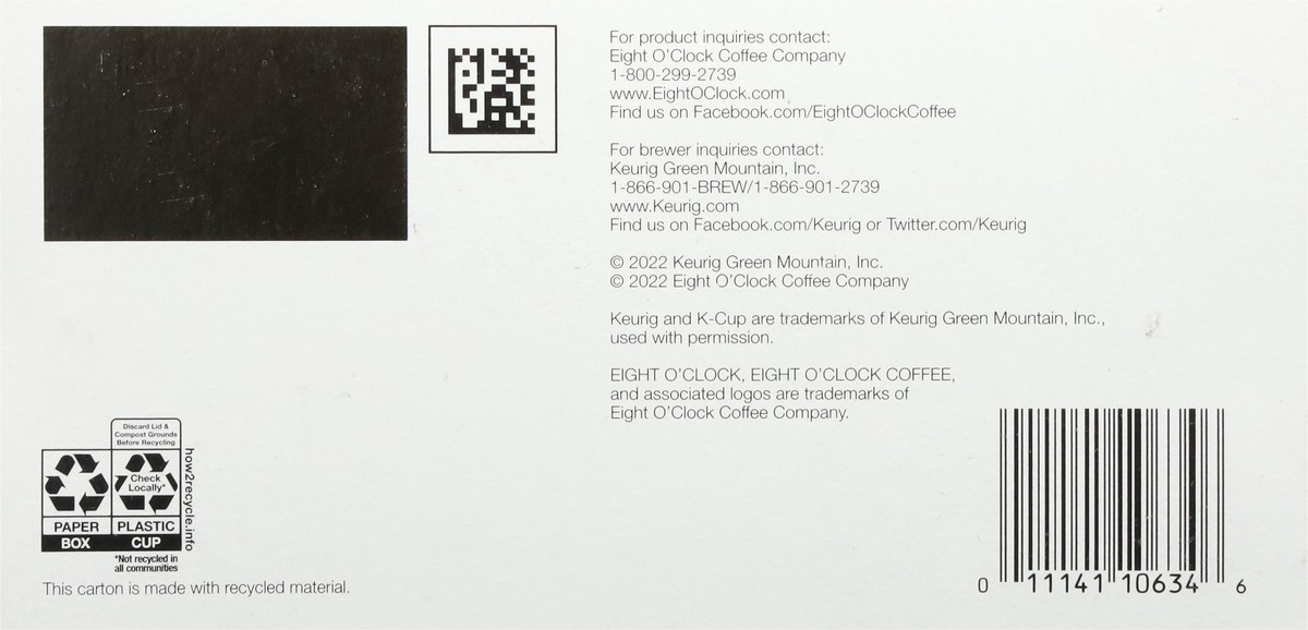 slide 4 of 9, Eight O'Clock Coffee Hazelnut Keurig Single-Serve K-Cup Pods, Medium Roast Coffee, 32 Count, 32 ct