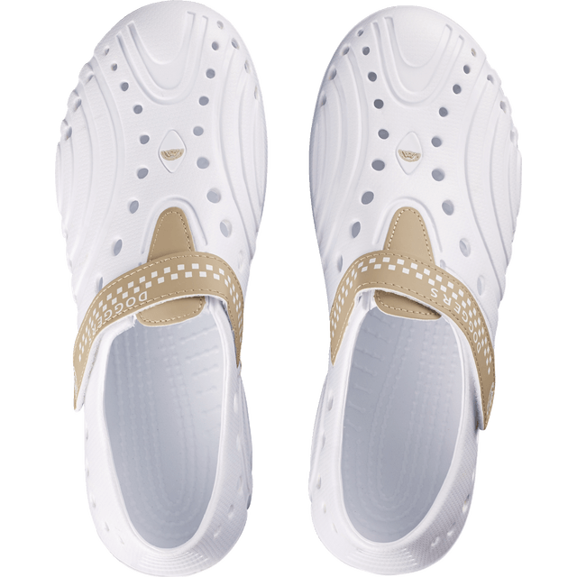 slide 1 of 1, Womens Ultralite Wht/Tan &Wht/Pink, 1 ct