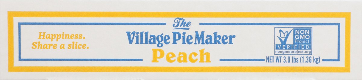 slide 7 of 12, The Village PieMaker Village PieMaker Peach Pie, 3 lb