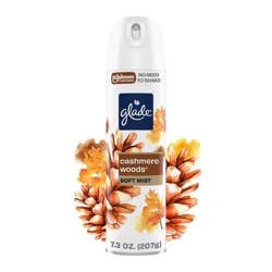 Glade Odor Fighting Soft Mist Air Freshener Room Spray, Cashmere Woods, 7.3oz., 1 count
