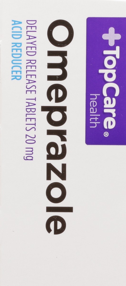 slide 3 of 9, TopCare Health 20 mg Omeprazole Tablets 28 ea, 28 ct