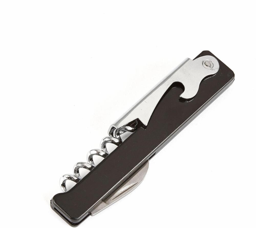 slide 1 of 1, Everyday Living Waiter's Corkscrew - Black, 1 ct