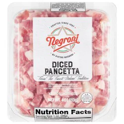 Negroni Diced Pancetta 4 oz