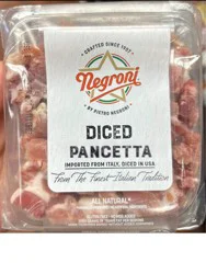Negroni Diced Pancetta 4 oz