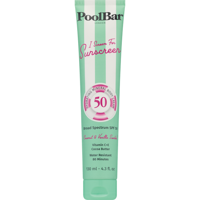slide 1 of 1, POOLBAR LONDON I Scream For Sunscreen Spf 50, 57 oz