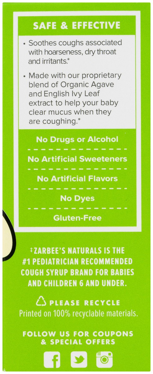 slide 3 of 11, Zarbee's Naturals Cough Syrup, 2 fl oz